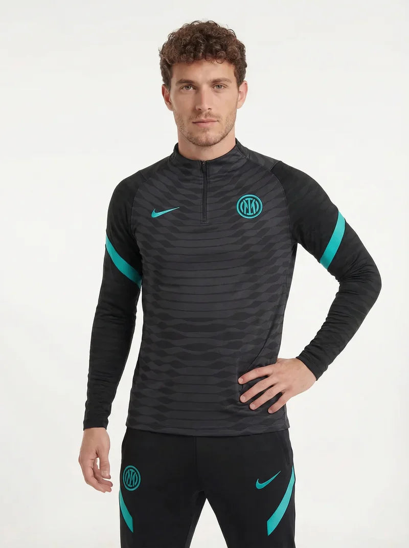 INTER MILAN BLACK AND BLUE TRACKSUIT