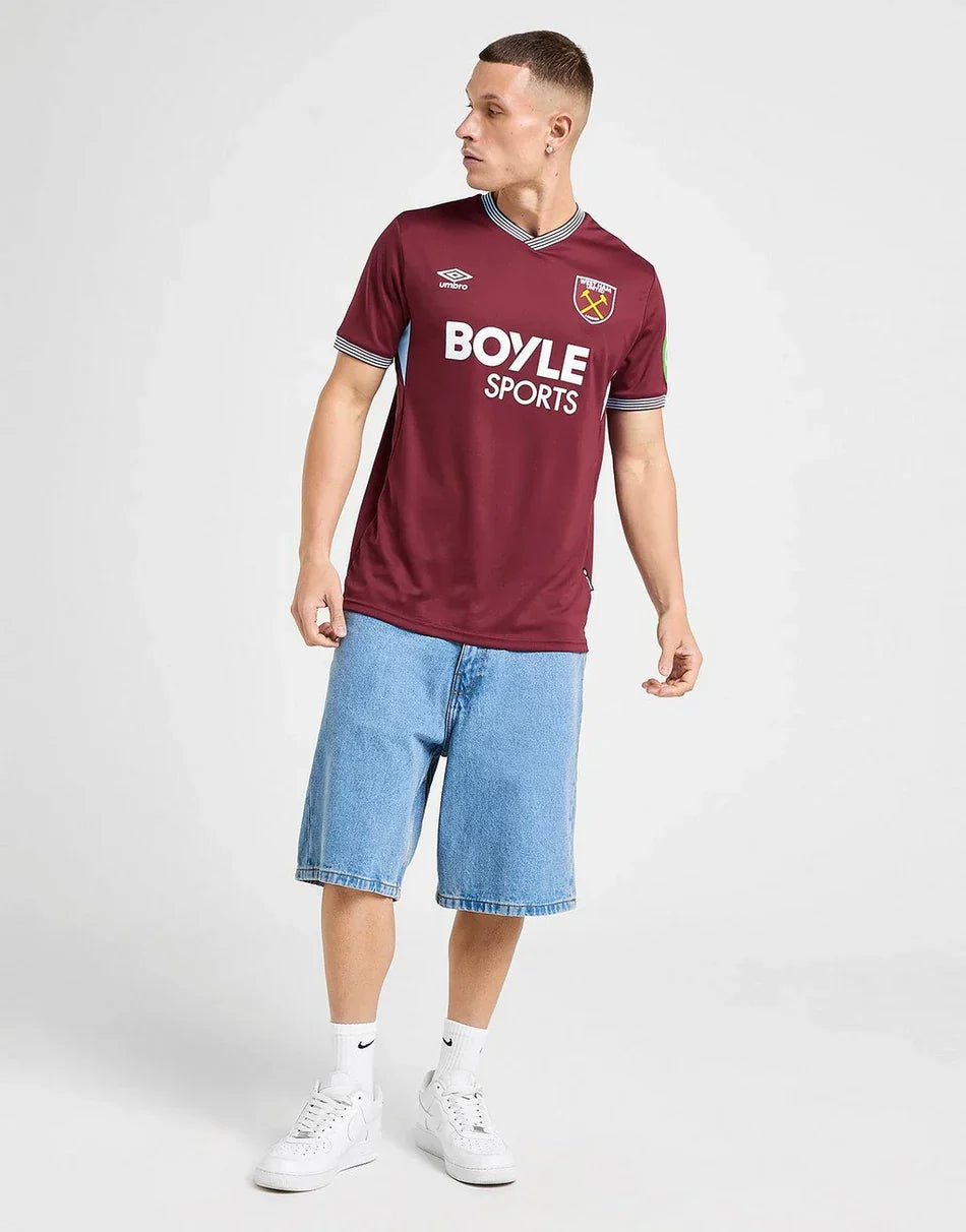 WEST HAM UNITED FC 2025/26 HOME SHIRT