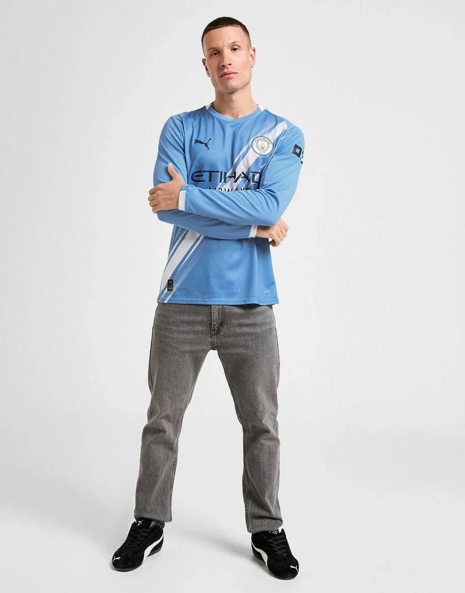 MANCHESTER CITY FC 2025/26 LONG SLEEVE HOME SHIRT